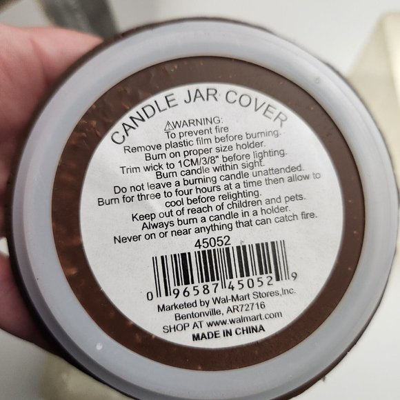 Nutcracker Christmas Jar Candle Decorative Cover  Holiday Time - Picture 4 of 5